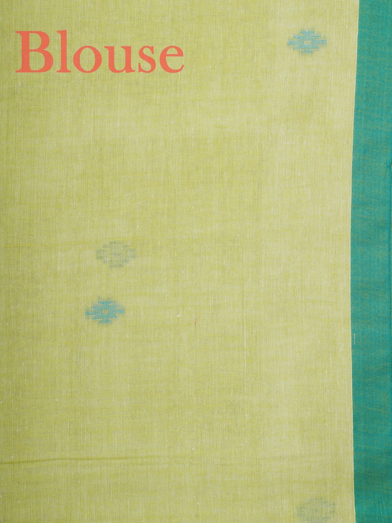 Cotton Green 100% Pure Cotton Manoranjitham Weaves - Handloom Store