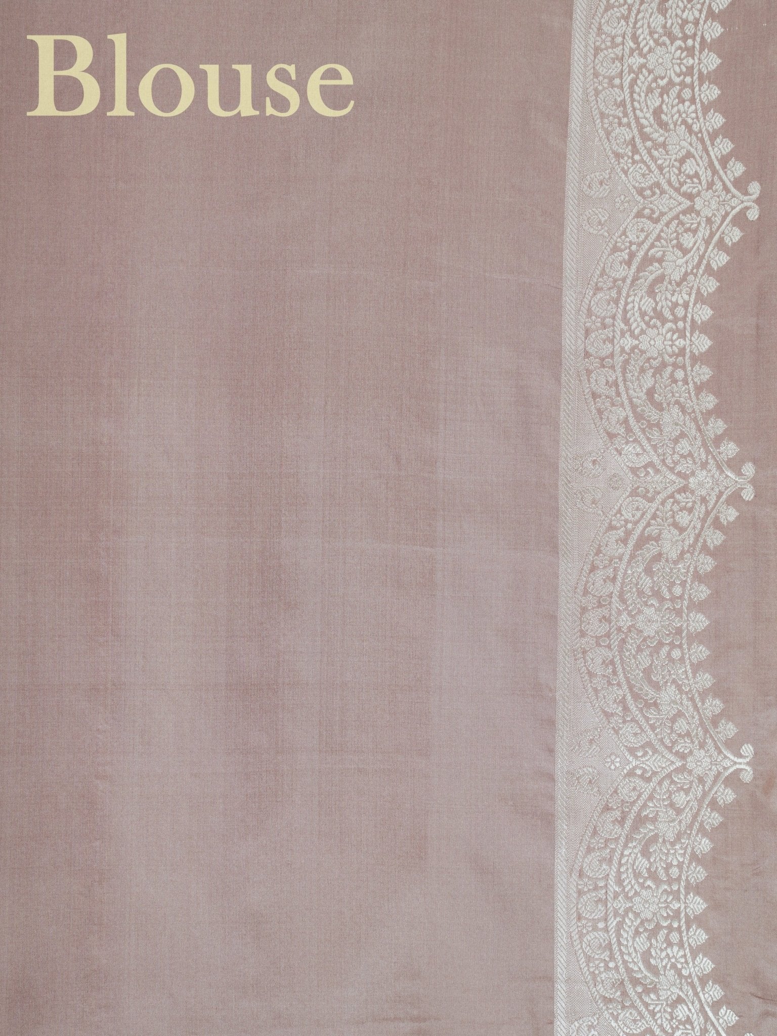 Katan Grey 100% Pure Katan Silk Manoranjitham Weaves - Handloom Store