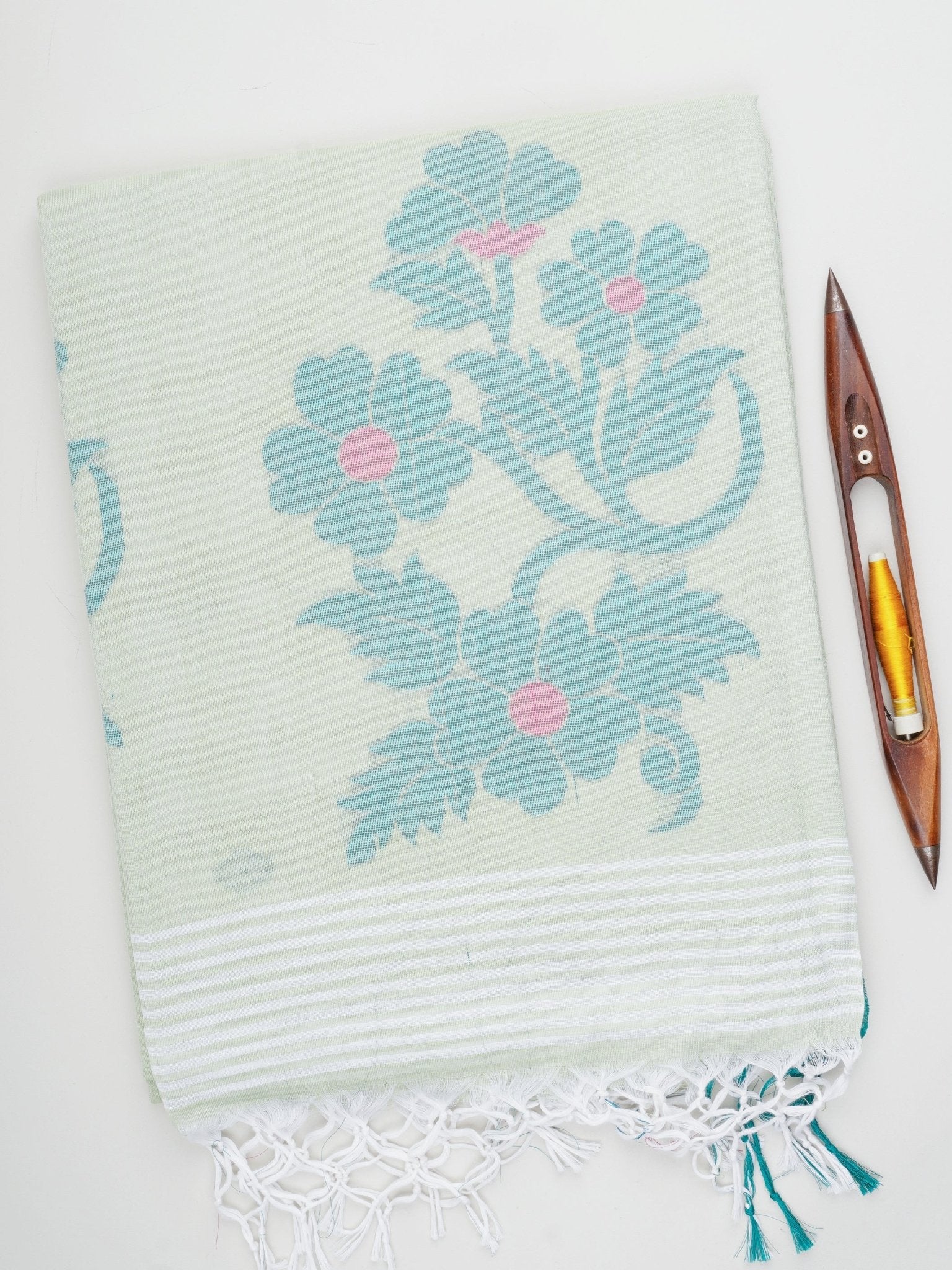 Cotton Green 100% Pure Cotton Manoranjitham Weaves - Handloom Store