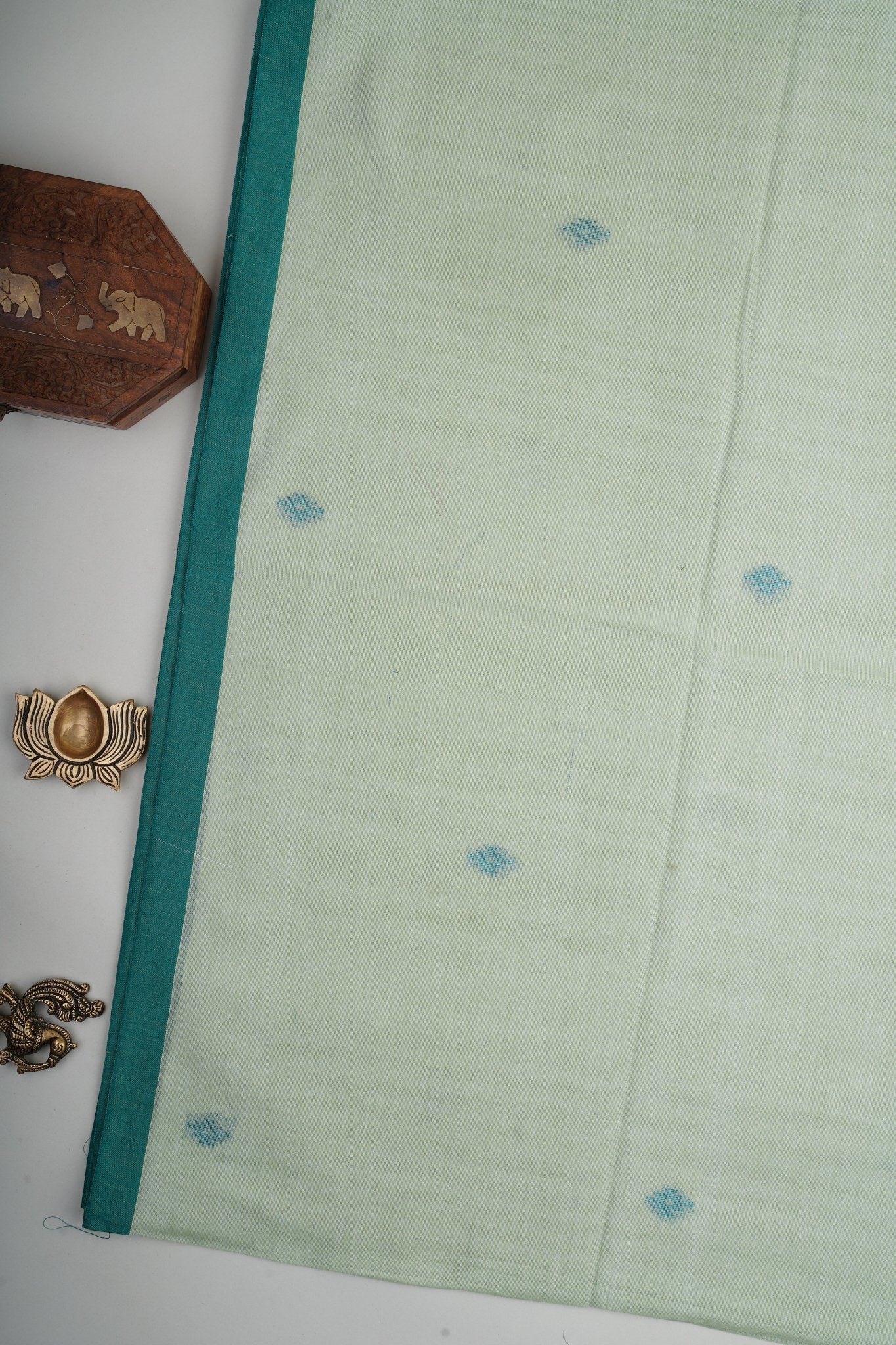 Cotton Green 100% Pure Cotton Manoranjitham Weaves - Handloom Store