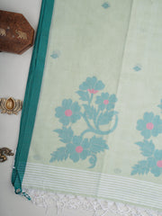 Cotton Green 100% Pure Cotton Manoranjitham Weaves - Handloom Store