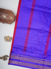Narayanpet Red 100% Pure Silk  Manoranjitham Weaves - Handloom Store