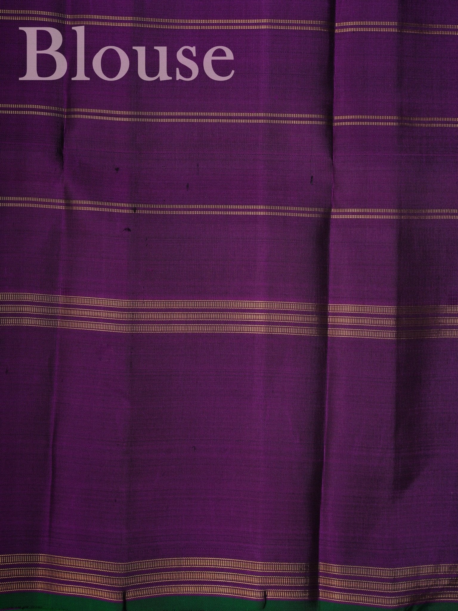 Kanchipuram Silk Magenta Pink 100% Pure Silk  - Manoranjitham Weaves - Handloom Store