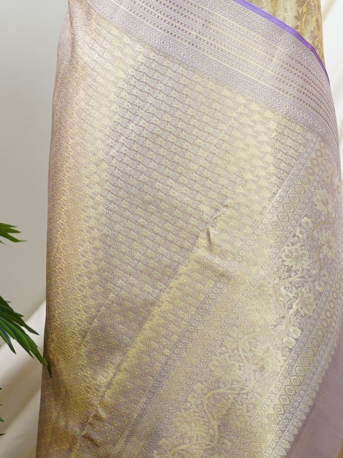Kanchipuram Silk  100% Pure Silk  - Manoranjitham Weaves - Handloom Store
