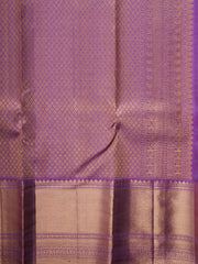 Kanchipuram Silk Violet 100% Pure Silk  Manoranjitham Weaves - Handloom Store