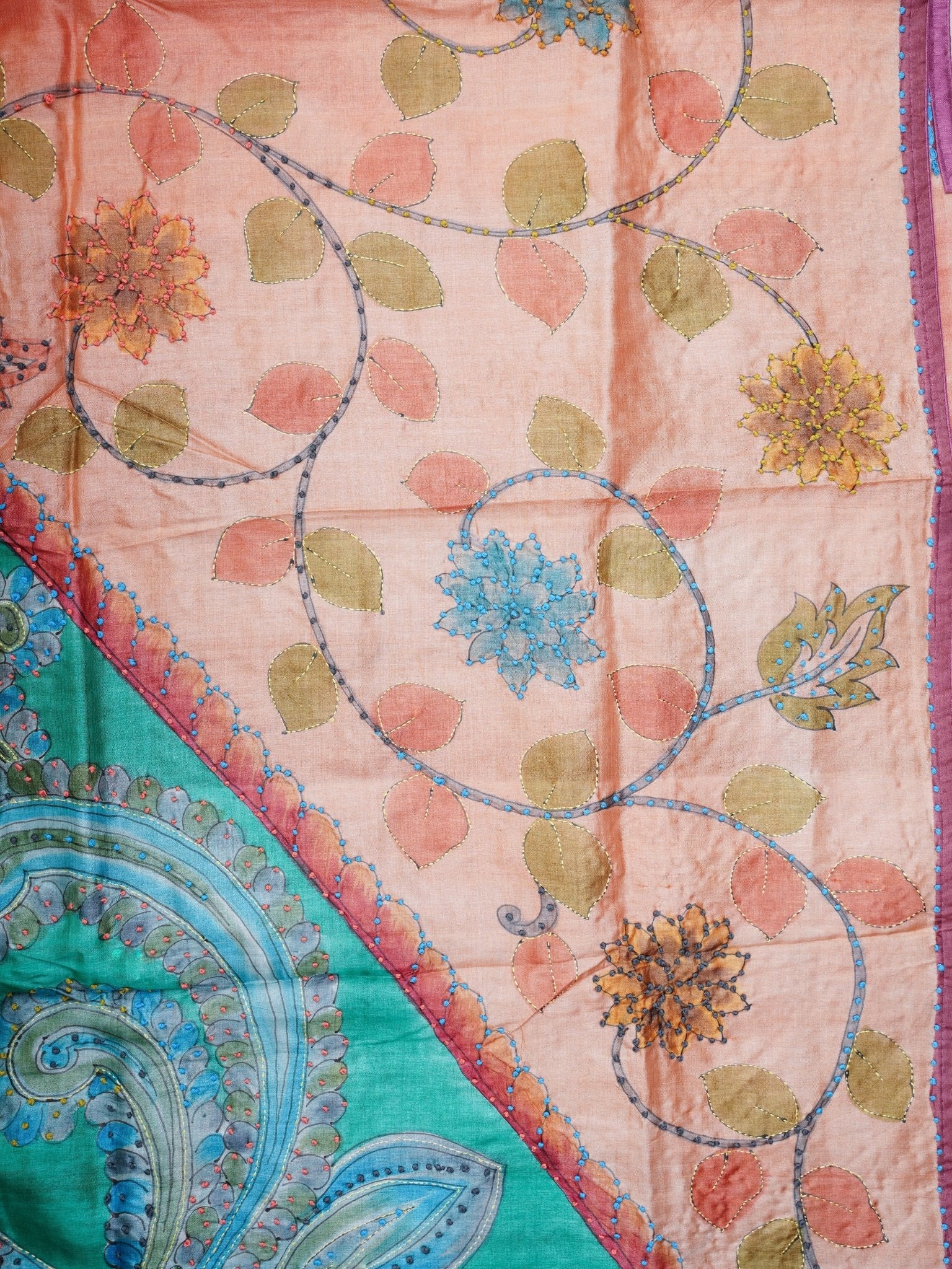 Tussar  100% Pure Tussar Manoranjitham Weaves - Handloom Store