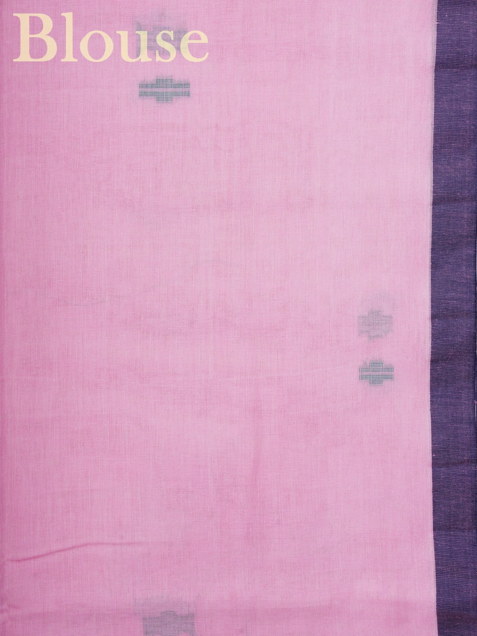 Cotton Pink 100% Pure Cotton Manoranjitham Weaves - Handloom Store
