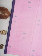 Cotton Pink 100% Pure Cotton Manoranjitham Weaves - Handloom Store