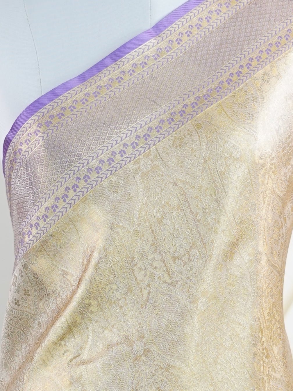 Kanchipuram Silk  100% Pure Silk  - Manoranjitham Weaves - Handloom Store