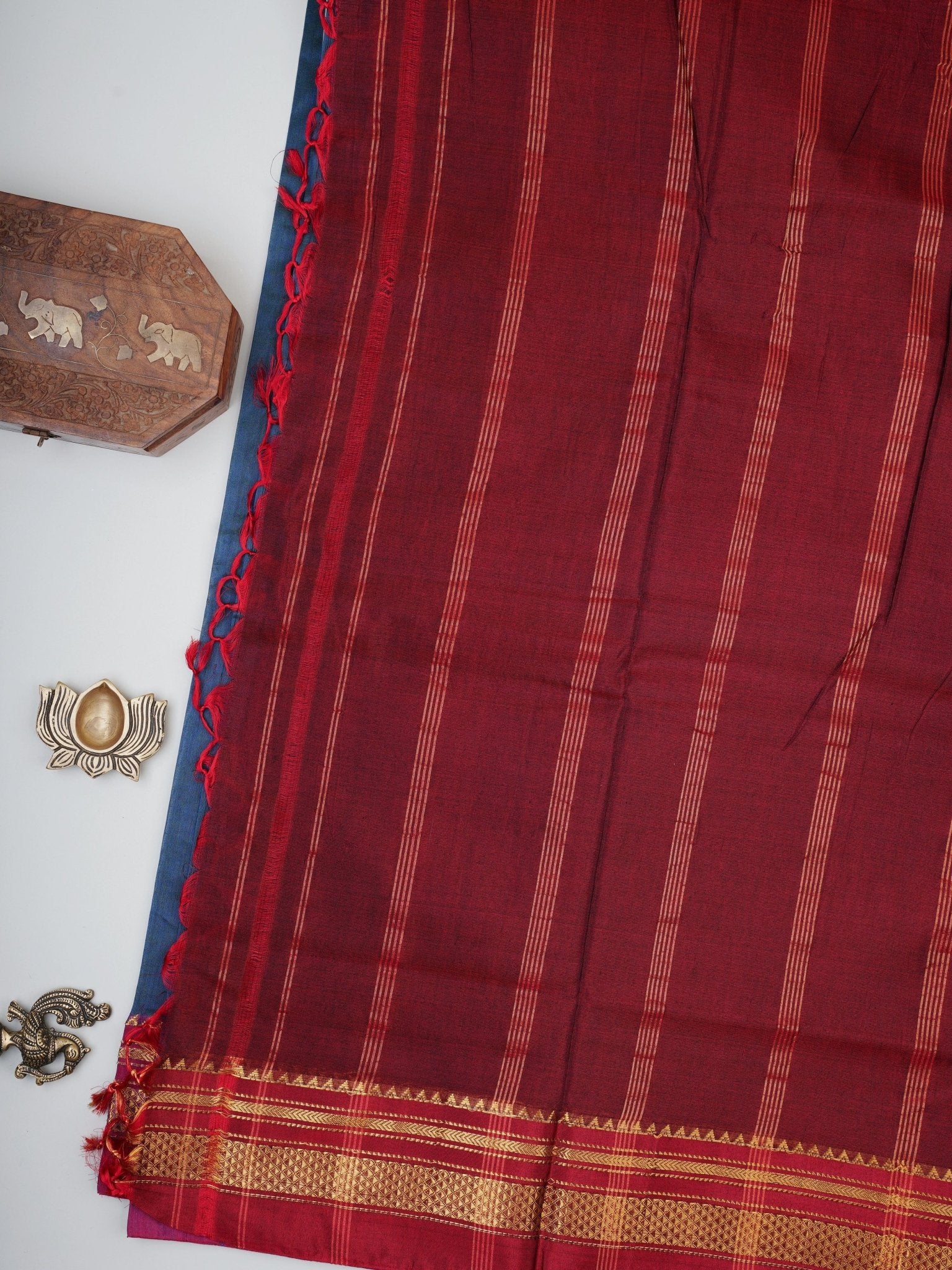 Narayanpet  100% Handspun Cotton - Manoranjitham Weaves - Handloom Store