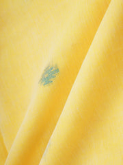 Cotton Yellow  100% Pure Cotton Manoranjitham Weaves - Handloom Store