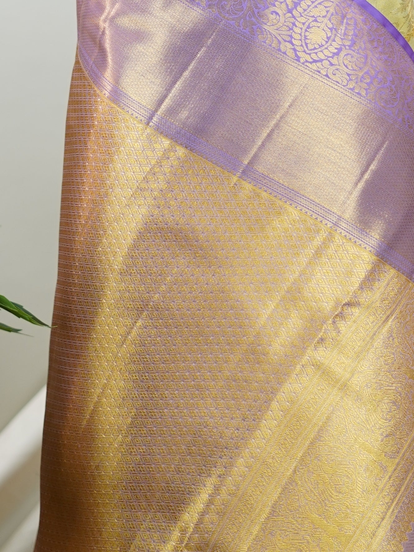 Kanchipuram Silk  100% Pure Silk  - Manoranjitham Weaves - Handloom Store