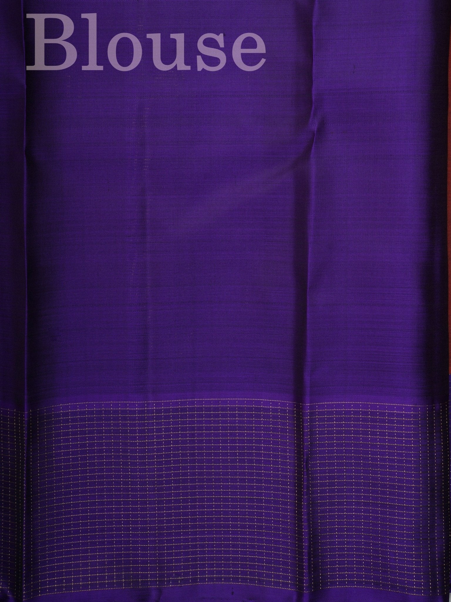 Kanchipuram Silk Brown 100% Pure Silk  Manoranjitham Weaves - Handloom Store