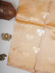 Katan Gold Kora Tissue Manoranjitham Weaves - Handloom Store