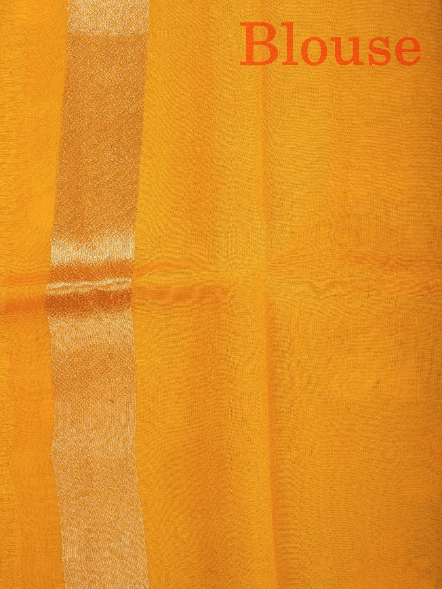Katan Gold Kora Tissue Manoranjitham Weaves - Handloom Store