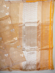 Katan Gold Kora Tissue Manoranjitham Weaves - Handloom Store