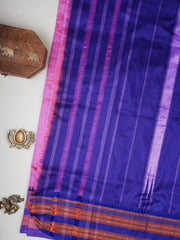 Narayanpet Lavender 100% Pure Silk  Manoranjitham Weaves - Handloom Store