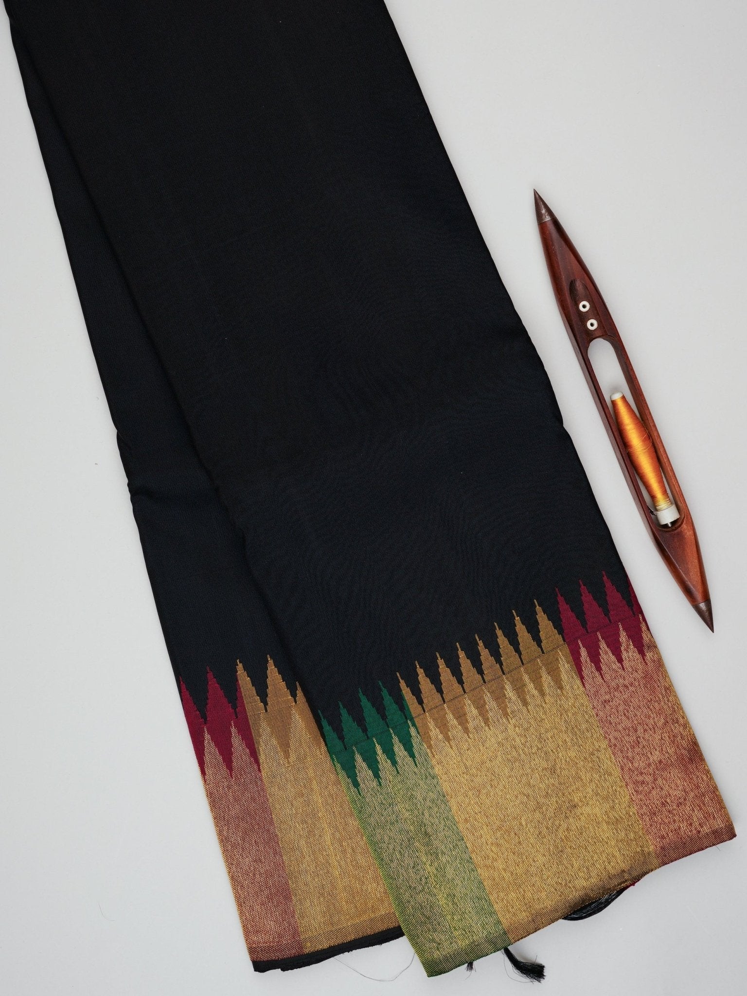 Kanchipuram Silk  100% Pure Silk  Manoranjitham Weaves - Handloom Store