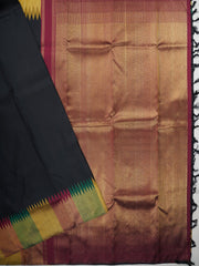 Kanchipuram Silk  100% Pure Silk  Manoranjitham Weaves - Handloom Store