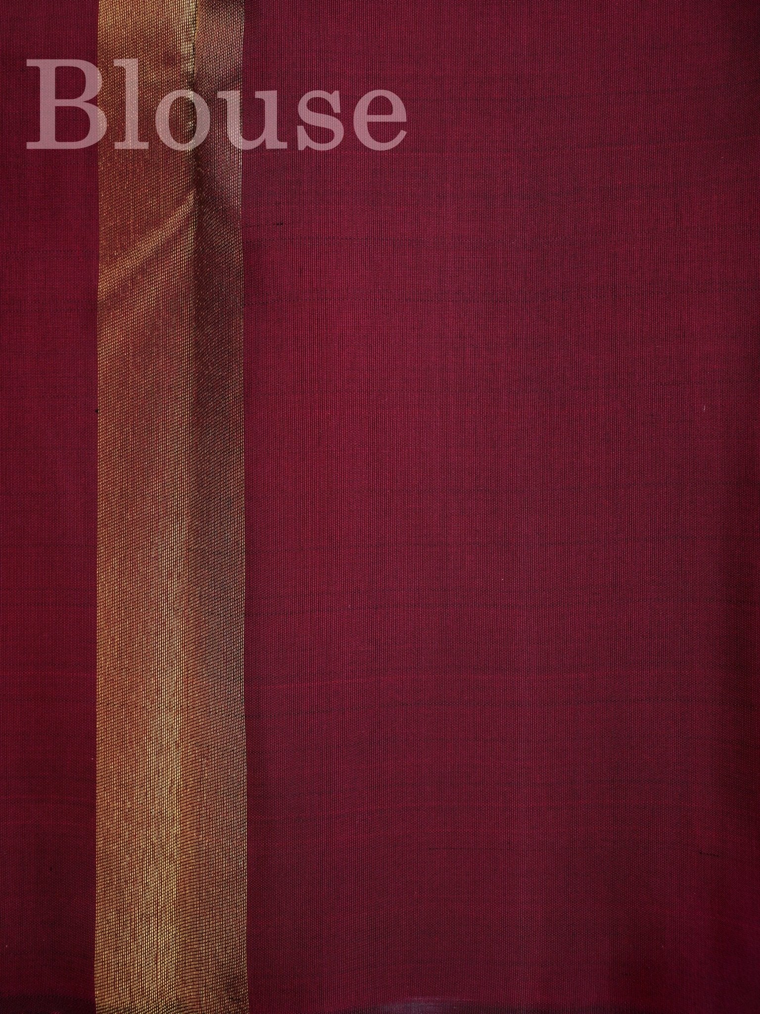 Kanchipuram Silk  100% Pure Silk  Manoranjitham Weaves - Handloom Store