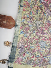Tussar  100% Pure Tussar Manoranjitham Weaves - Handloom Store