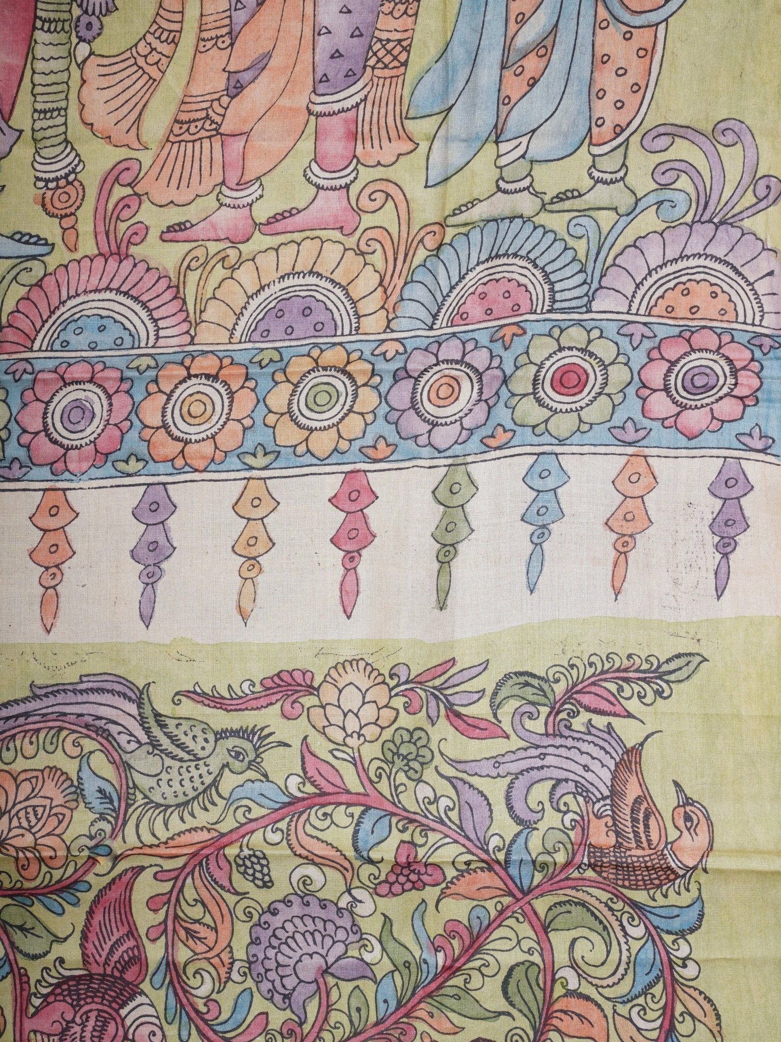Tussar  100% Pure Tussar Manoranjitham Weaves - Handloom Store