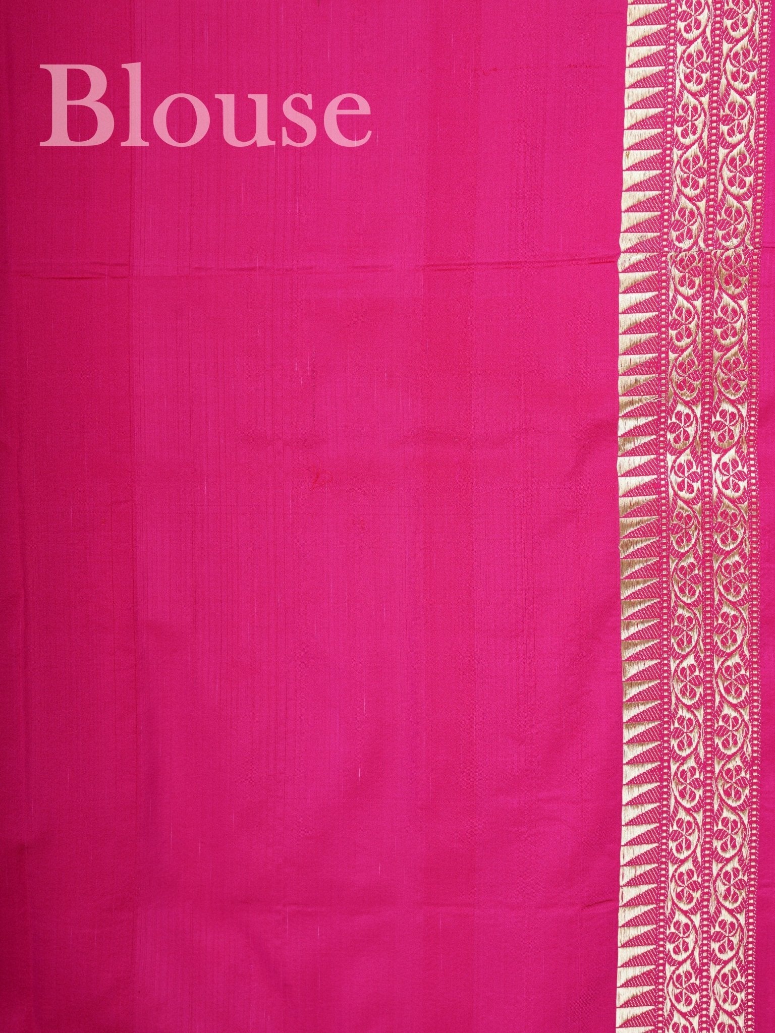 Katan Magenta 100% Pure Katan Silk Manoranjitham Weaves - Handloom Store