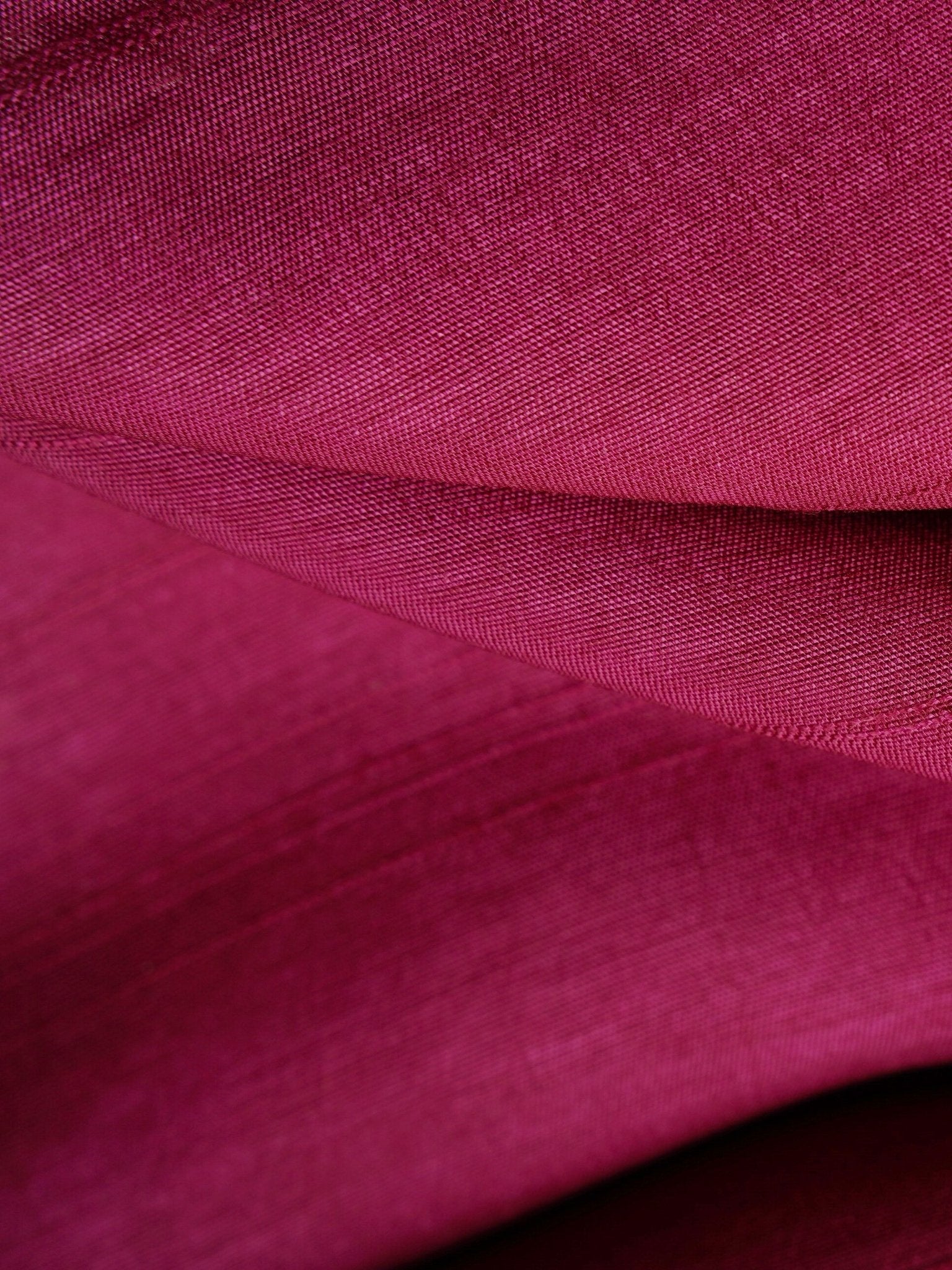 Georgette Maroon Tussar Georgette - Manoranjitham Weaves - Handloom Store