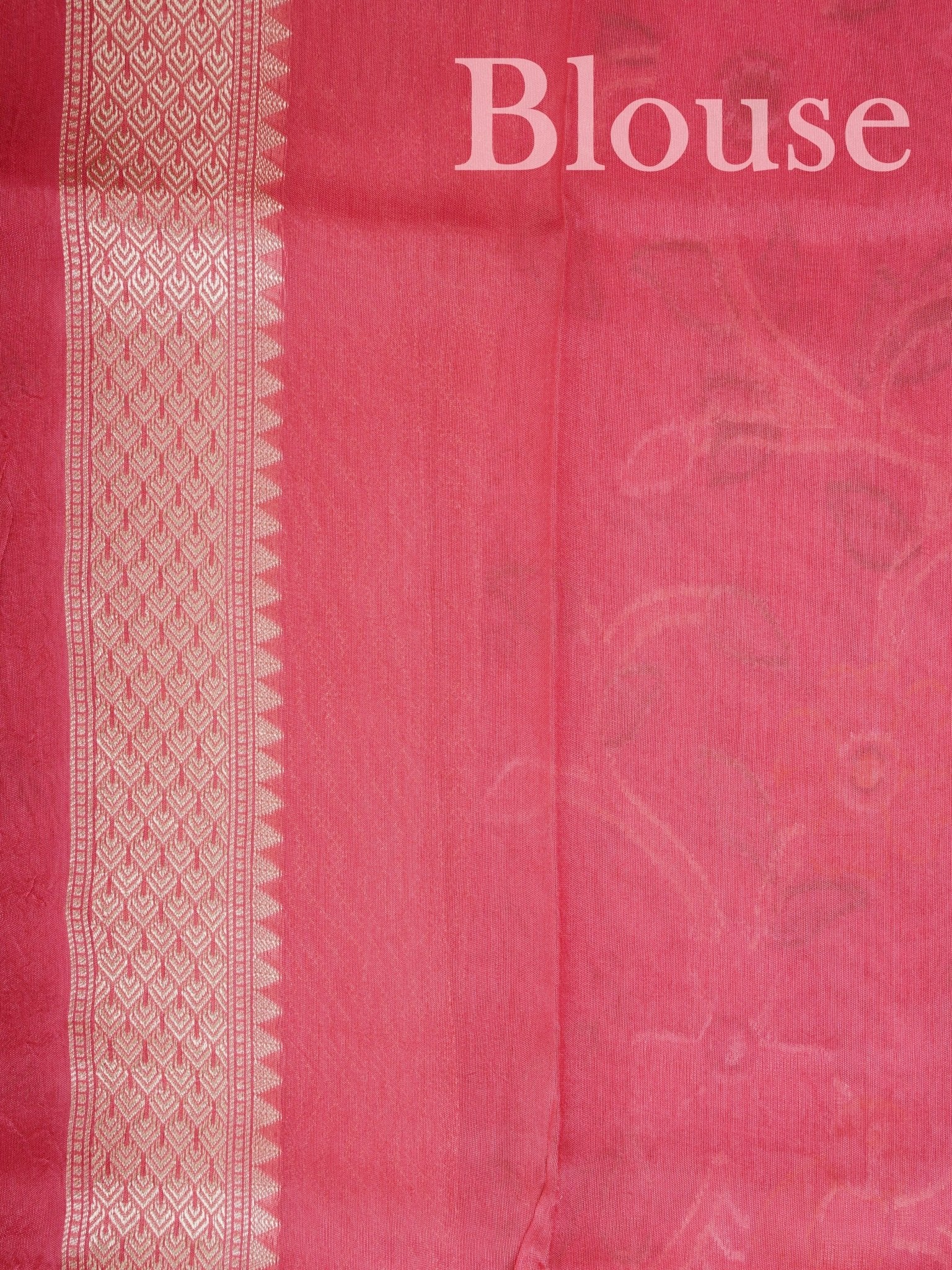 Georgette Pink Tussar Georgette
