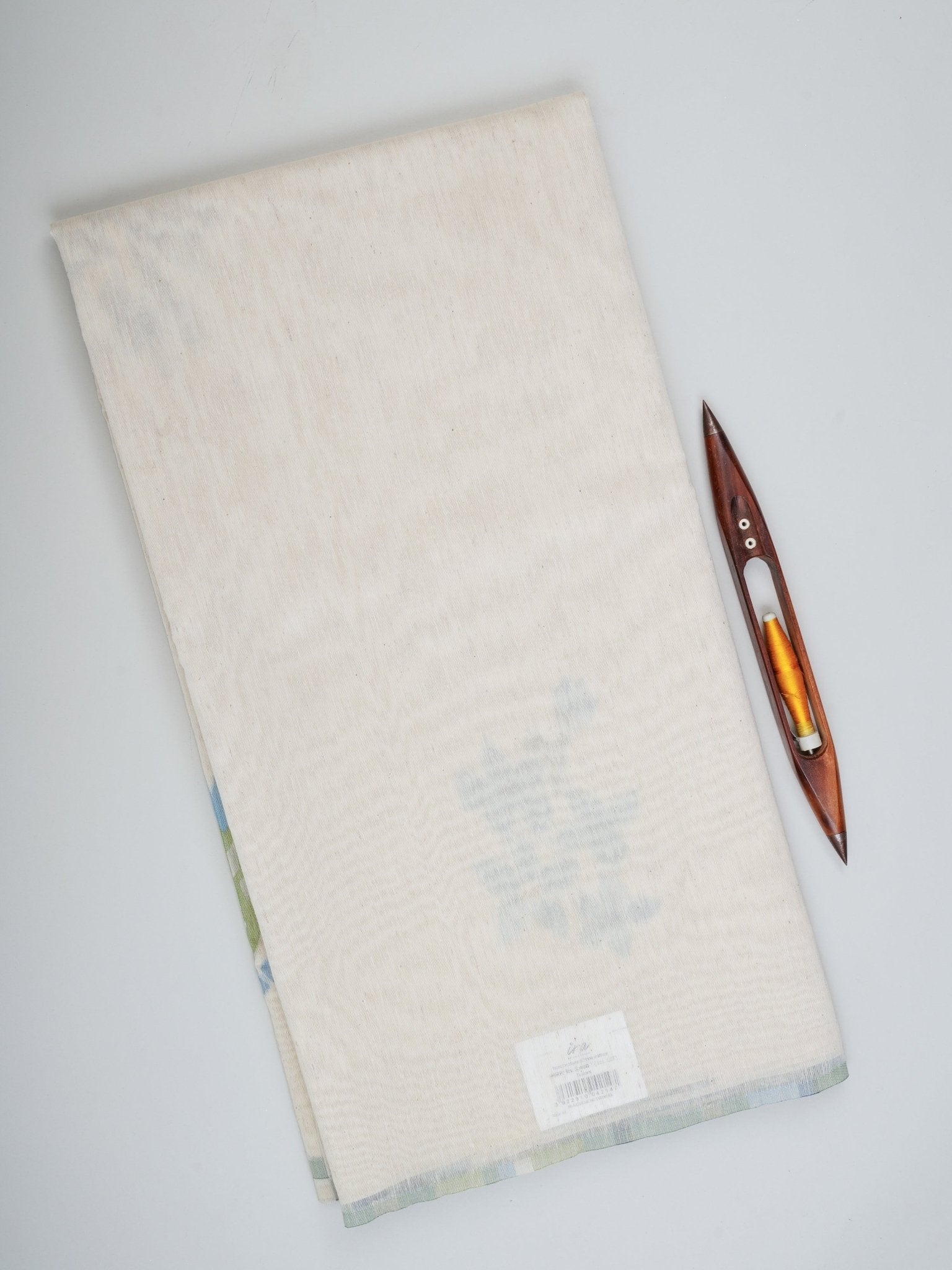 Cottons Cream Kora Cotton Manoranjitham Weaves - Handloom Store
