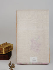 Cottons Cream Kora Cotton Manoranjitham Weaves - Handloom Store
