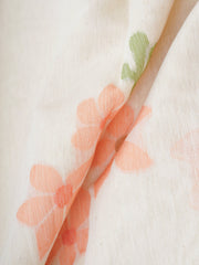 Cottons Cream 100% Pure Cotton Manoranjitham Weaves - Handloom Store