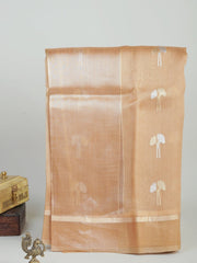 Katan Gold Kora Tissue Manoranjitham Weaves - Handloom Store