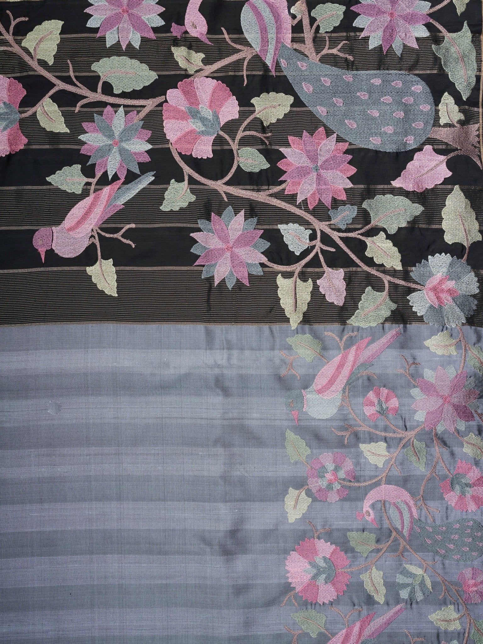 Kanchipuram Silk  100% Pure Silk  Manoranjitham Weaves - Handloom Store