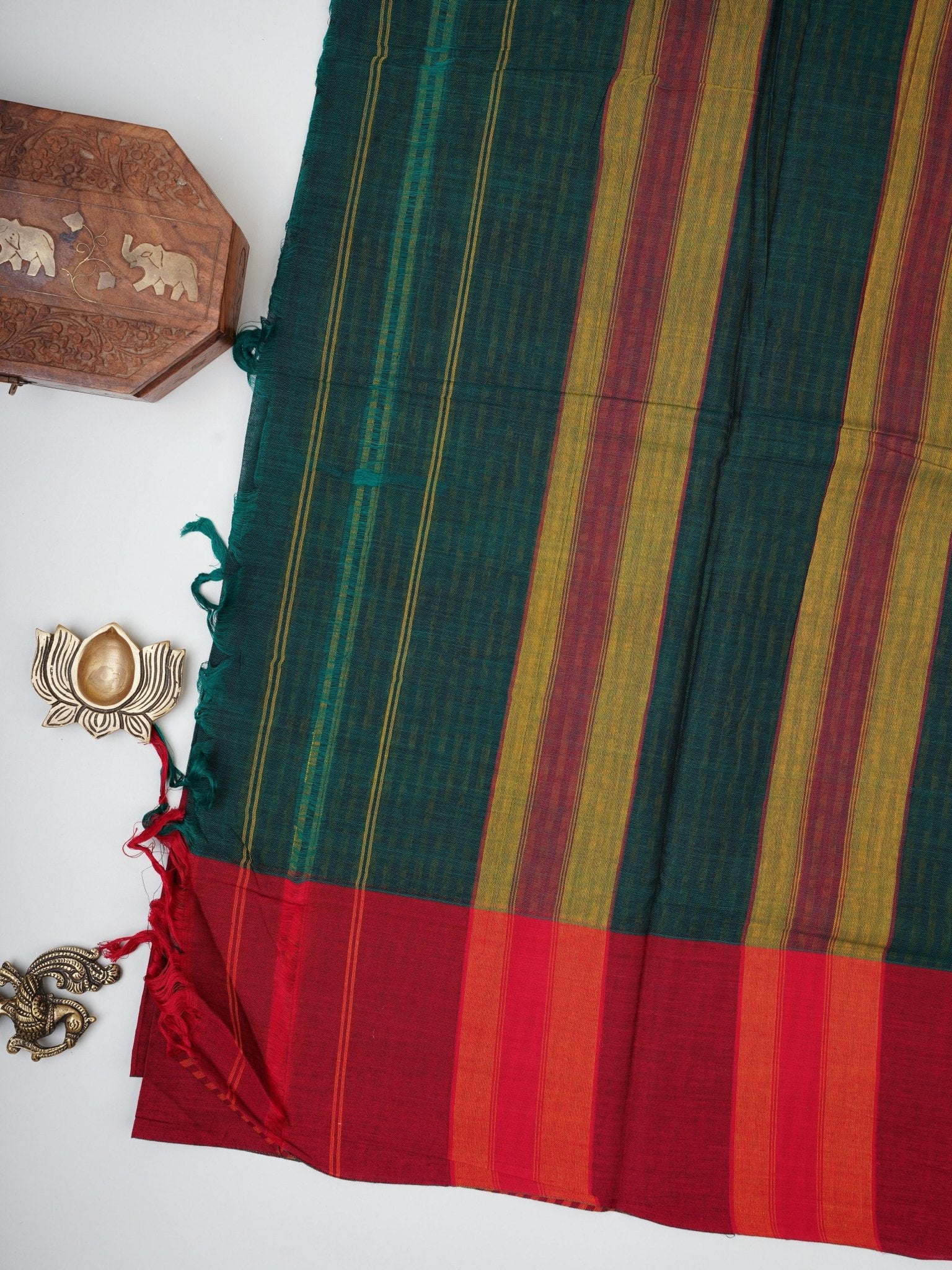 Narayanpet  100% Handspun Cotton - Manoranjitham Weaves - Handloom Store
