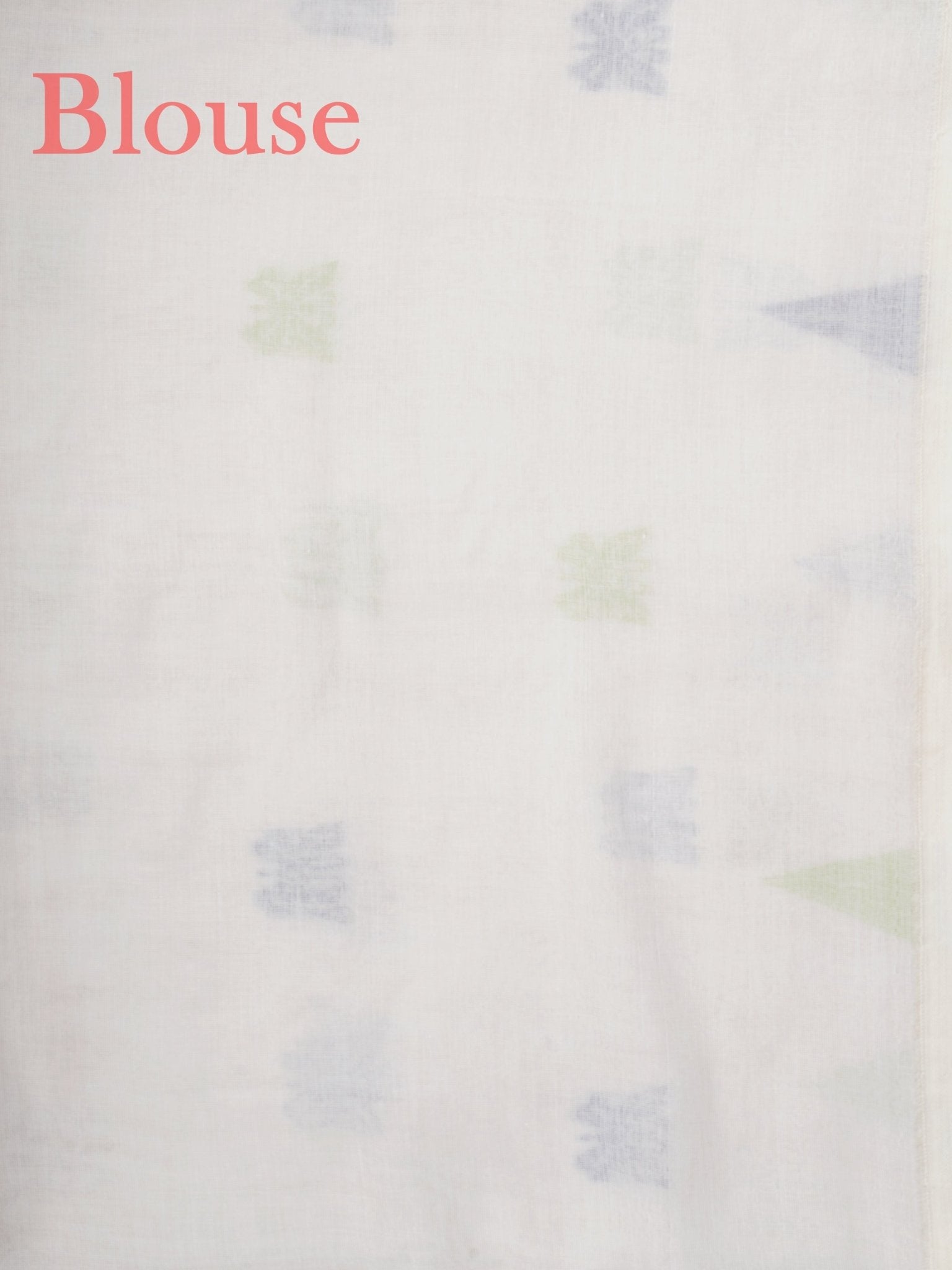 Cotton White 100% Pure Cotton Manoranjitham Weaves - Handloom Store