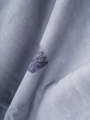 Cotton Grey 100% Pure Cotton Manoranjitham Weaves - Handloom Store