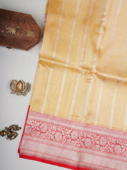 Katan Gold Kora Tissue Manoranjitham Weaves - Handloom Store