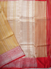 Katan Gold Kora Tissue Manoranjitham Weaves - Handloom Store