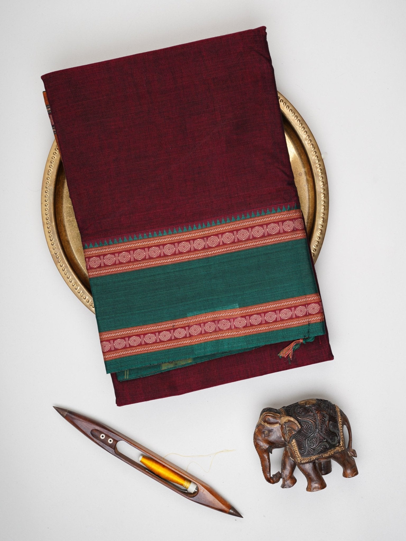 Narayanpet  100% Handspun Cotton - Manoranjitham Weaves - Handloom Store